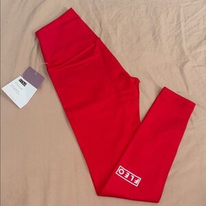 Fleo Salsa Red Leggings